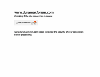 duramaxforum.com screenshot