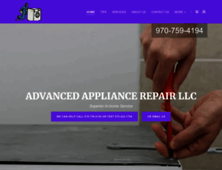 durangoadvancedappliancerepair.com screenshot