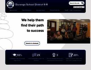 durangoschools.org screenshot