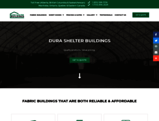 durashelterbuildings.ca screenshot