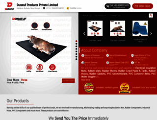 duratufindustrialproducts.com screenshot
