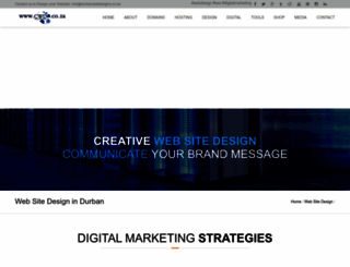 durbanwebdesigns.co.za screenshot