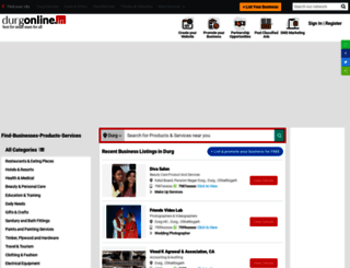 durg.chhattisgarhonline.in screenshot