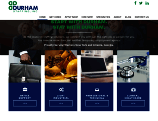 durham.com screenshot
