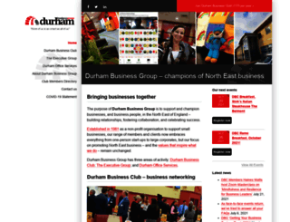 durhambusinessgroup.co.uk screenshot