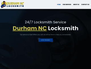 durhamnclocksmith.com screenshot