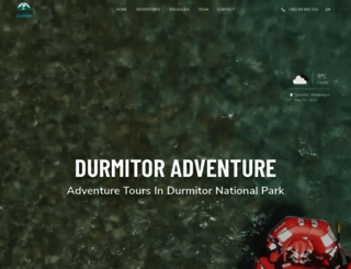 durmitoradventure.com screenshot