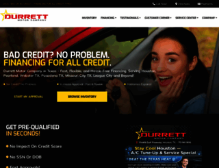 durrettmotorcompany.com screenshot