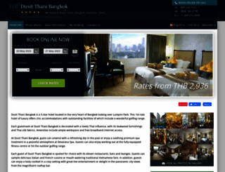 dusit-thani-bangkok.h-rez.com screenshot