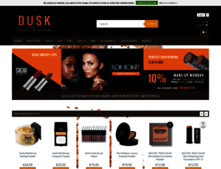 duskcosmetics.com screenshot