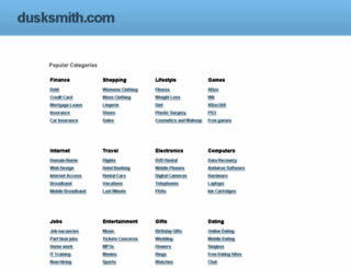dusksmith.com screenshot