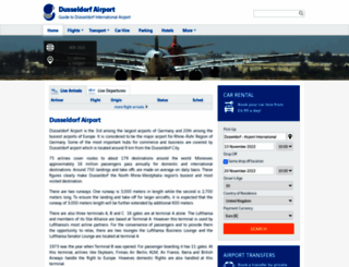 dusseldorfairport.org screenshot