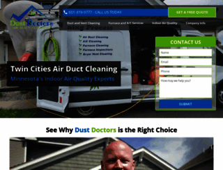 dust-doctors.com screenshot