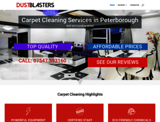 dustblasters.co.uk screenshot