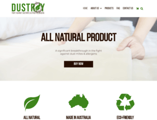 dustroy.com.au screenshot