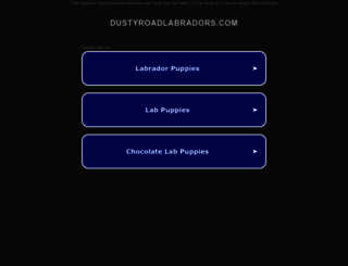 dustyroadlabradors.com screenshot