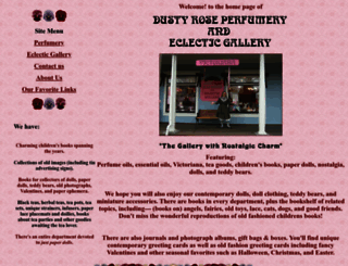 dustyroseperfumery.com screenshot