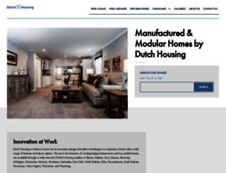 dutch-housing.com screenshot