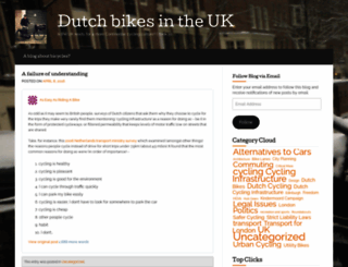 dutchbikeguy.wordpress.com screenshot