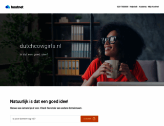 dutchcowgirls.nl screenshot