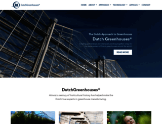 dutchgreenhouses.com screenshot