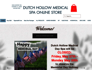 dutchhollowmedispa.com screenshot