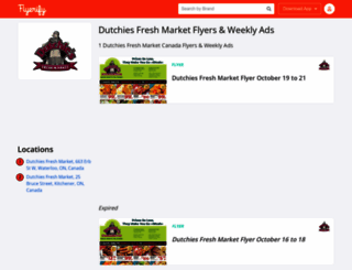 dutchiesfreshmarket.flyerify.com screenshot