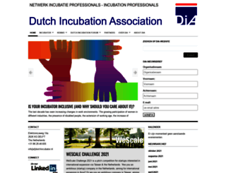 dutchincubator.nl screenshot