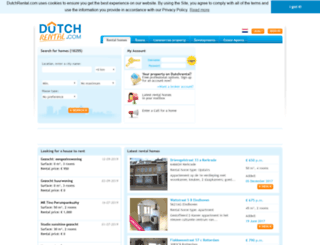 dutchrental.com screenshot