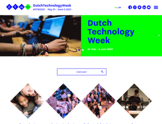 dutchtechnologyweek.com screenshot
