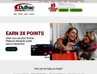 dutrac.com screenshot