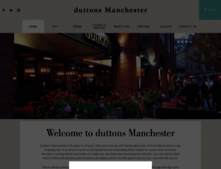 duttonsmanchester.co.uk screenshot