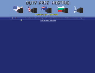 dutyfreehosting.com screenshot