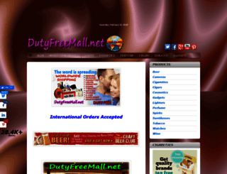 dutyfreemall.net screenshot