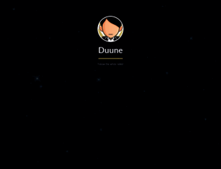 duune.com screenshot