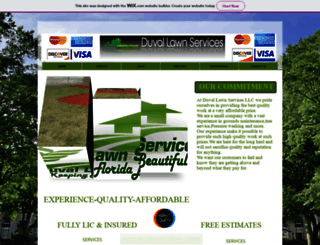 duvallawnservices.com screenshot
