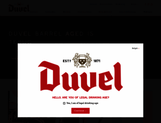 duvel.com screenshot