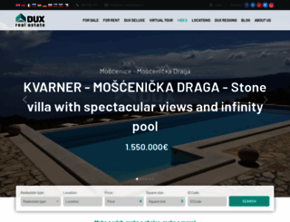dux-realestate.com screenshot
