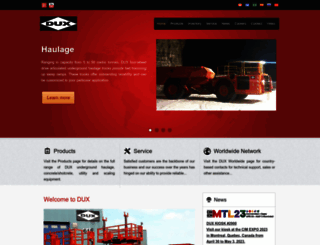 duxmachinery.com screenshot