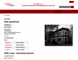 dvb-c-shop.cz screenshot