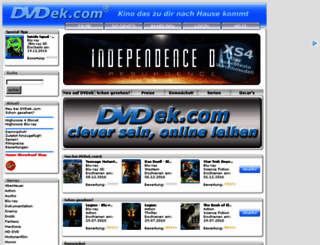 dvdek.com screenshot
