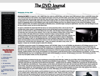dvdjournal.com screenshot