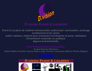 dvision.be screenshot