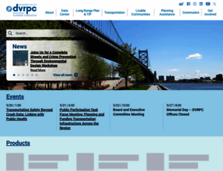 dvrpc.org screenshot