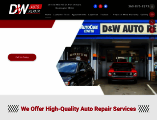 dw-autorepair.com screenshot