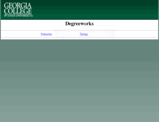dw2.gcsu.edu screenshot