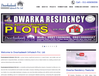 dwarkadeesh.com screenshot