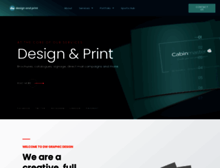 dwdesignandprint.co.uk screenshot