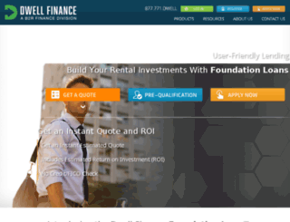 dwellfinance.com screenshot