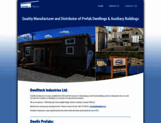 dwelltech.ca screenshot